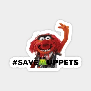 Save the Muppets - Animal Magnet