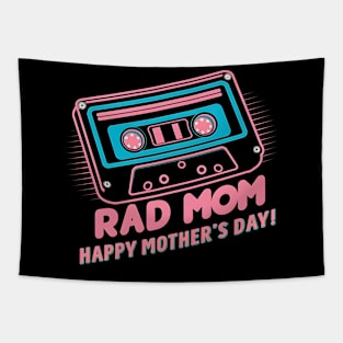 Rad Mom | Mother's day  | mom lover gifts Tapestry