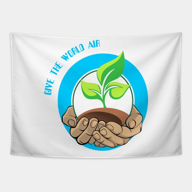 Give the planet air Tapestry by Karlov Print