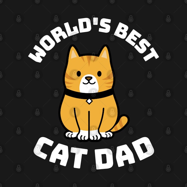 World's Best Cat Dad by Sunil Belidon