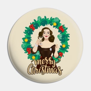 Happy Christmas From Bette Pin