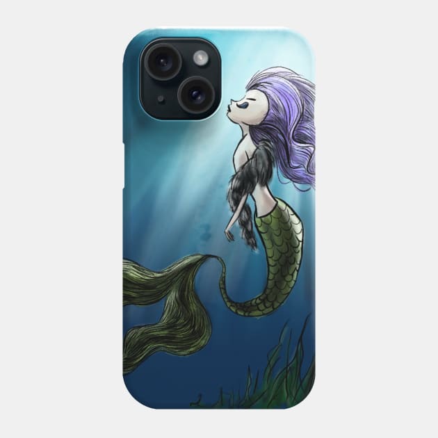 Mermay Day 1 Phone Case by hollydoesart