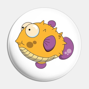 Puffer Fish Pin