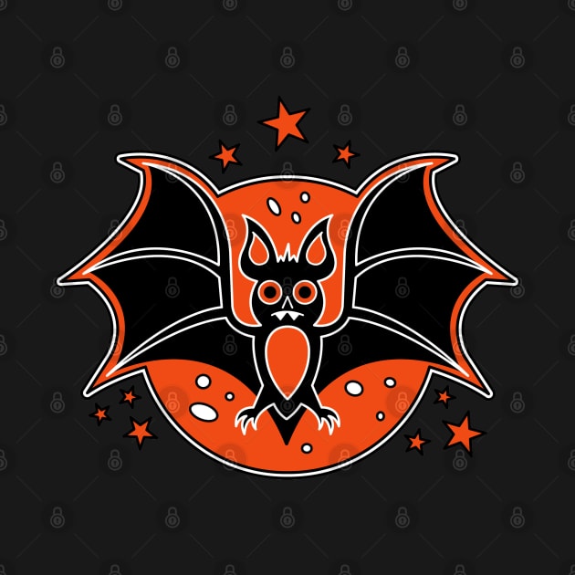 Halloween Bat by OrneryDevilDesign