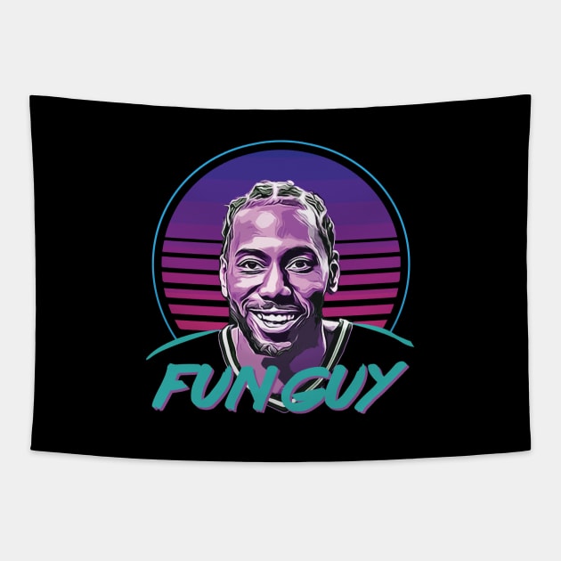 Fun Guy Tapestry by slawisa