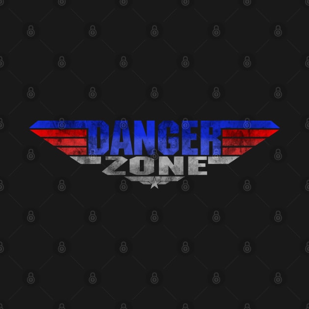 Top Gun Maverick Vintage Logo Danger Zone by ArtIzMuzikForTheEyez