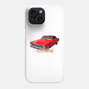 1966 Chevrolet Chevy II Nova 2 Door Hardtop Phone Case