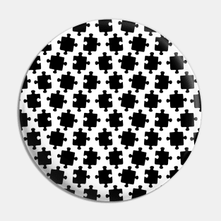 Puzzle Pattern Pin