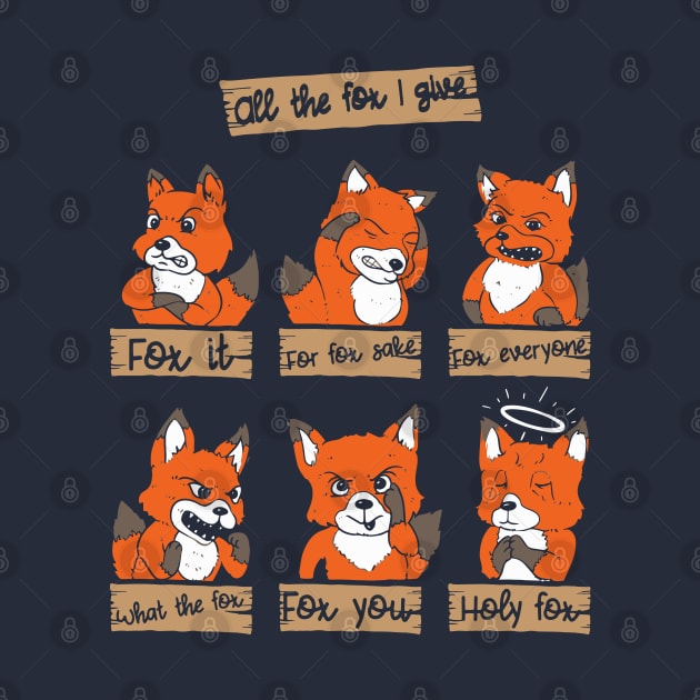 All The Fox I Give by ArtStyleAlice