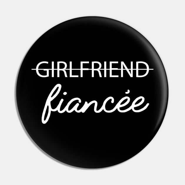 Fiancee - Girlfriend Fiancee Pin by KC Happy Shop