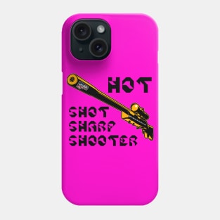 Hot Shot Sharp Shooter, v. Code Orange Sniper Rifle Phone Case