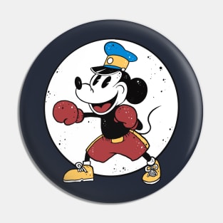 Steamboat willie boxing edition Pin