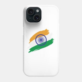 India Flag in Tricolor with Ashoka Chakra Desi Indian Phone Case