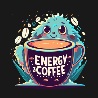 Energy = More Coffee Squared T-Shirt