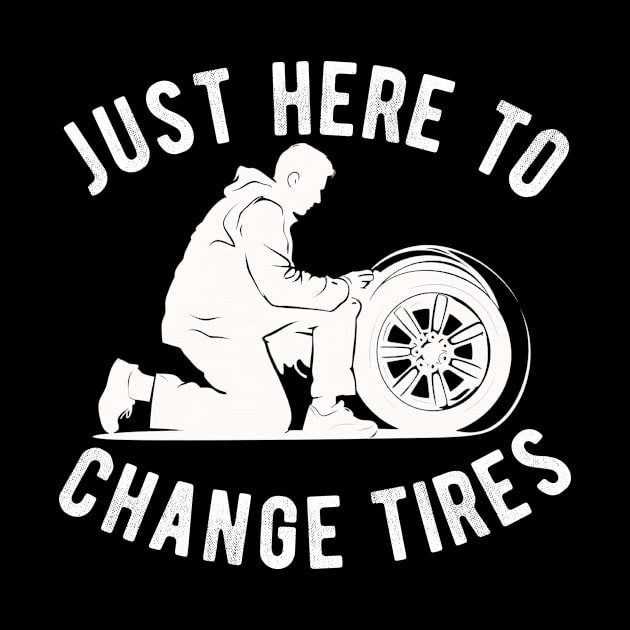 Tire Guy Mechanic Flat Tire Changer Repair Car Technician by InoaGlobal