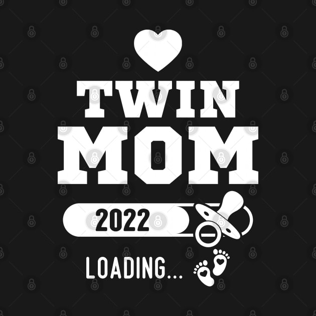 Twin Mom 2022 Loading Bar For Pregnancy Announcement by Arts-lf