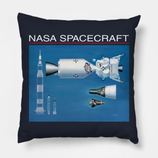 NASA Spacecraft Comparison Pillow