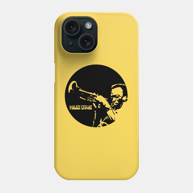 Miles Davis Phone Case by GraphicMonas