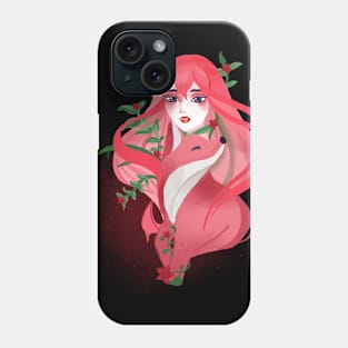 Wolf girl Phone Case