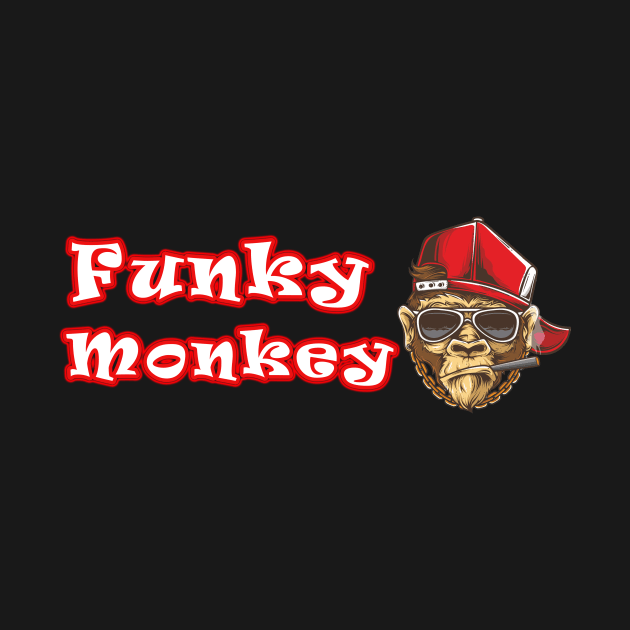 Rapper funky monkey by Graphic designs by funky