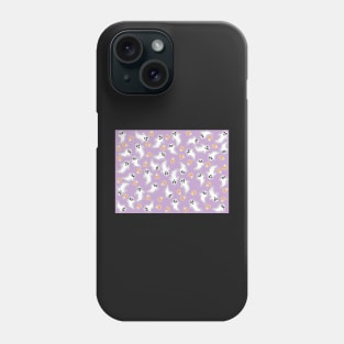 Ghost Candy Corn on Purple Phone Case