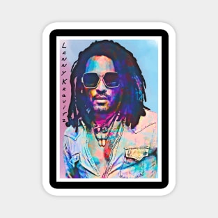 Poster Art Lenny Kravitz Magnet