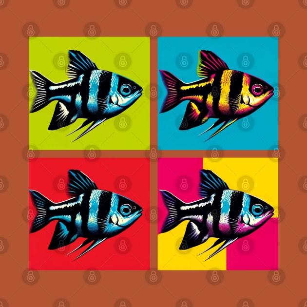 Black Neon Tetra - Cool Tropical Fish by PawPopArt