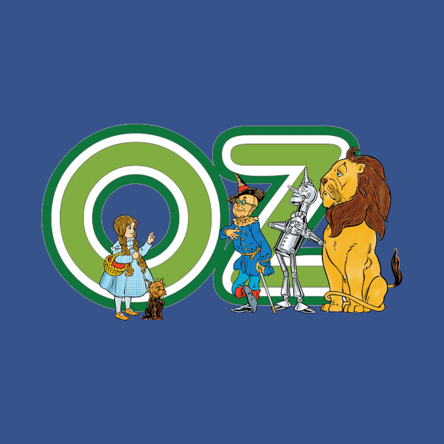 Discover Vintage Wizard of Oz Characters - Wizard Of Oz - T-Shirt