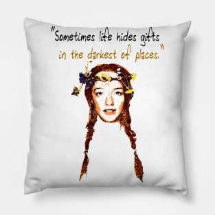 Anne With An E Quote Pillow