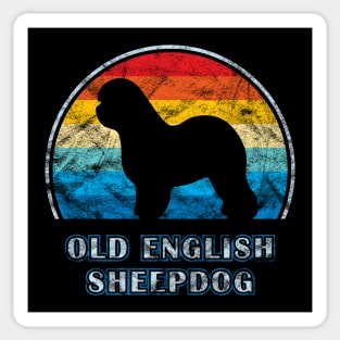 Old English Sheepdog Sticker for Sale by animalartbyjess