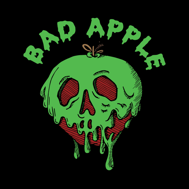 Bad Apple Green + Red by racoco