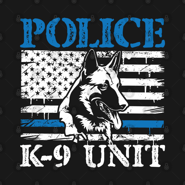 Police K-9 Unit by Values Tees