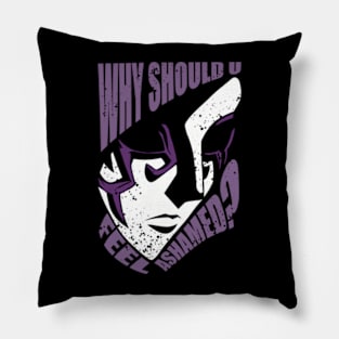 Mashle Abyss Razor Cool and Aesthetic Mask - Magic and Muscles Characters Merch - Express Yourself with Anime Style Pillow