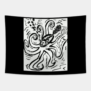 Squoctopus Tapestry