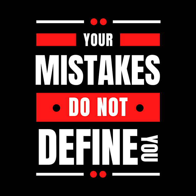 Your Mistakes Do Not Define You | Christian Saying by All Things Gospel