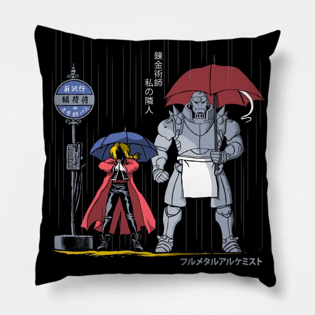 My Neighbor Alchemist Pillow by silentOp