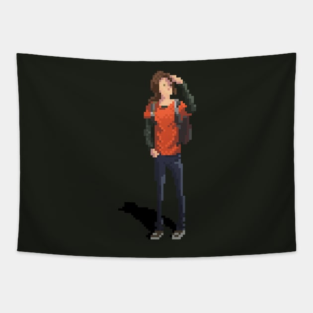 Ellie The Last Of Us Tapestry by Ediarts