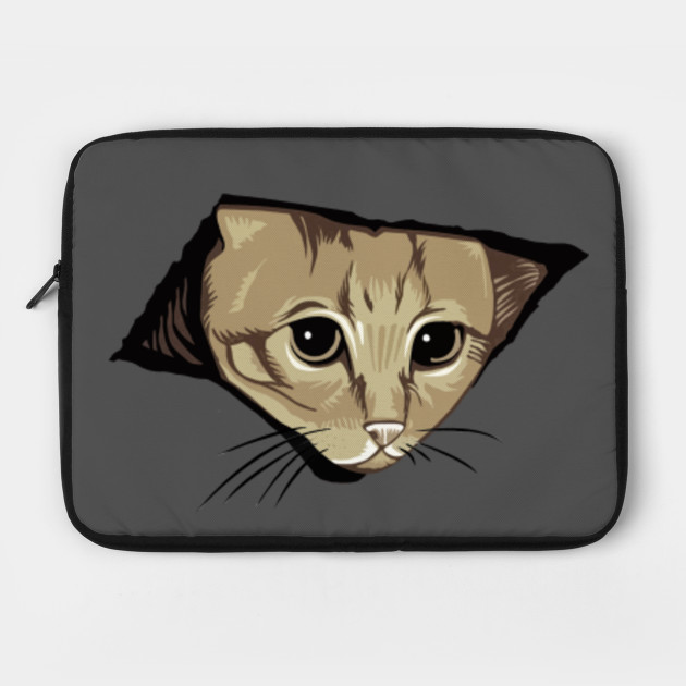 Ceiling Cat Ceiling Cat Is Watching You Laptop Case Teepublic
