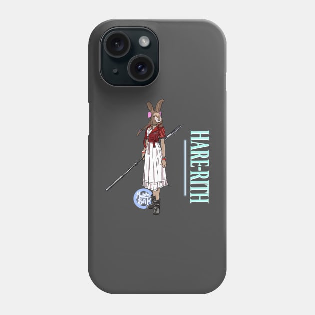 Hare-rith Phone Case by Materiaboitv