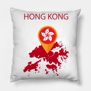 Hong Kong t-shirt gift Pillow