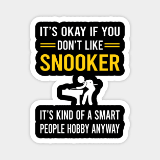 Smart People Hobby Snooker Magnet