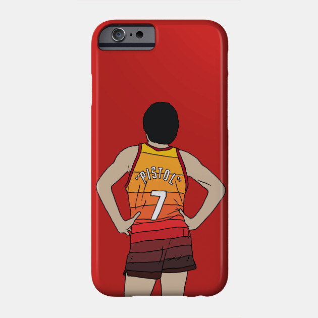 Pistol Pete Maravich Jazz City Jersey By Rattraptees