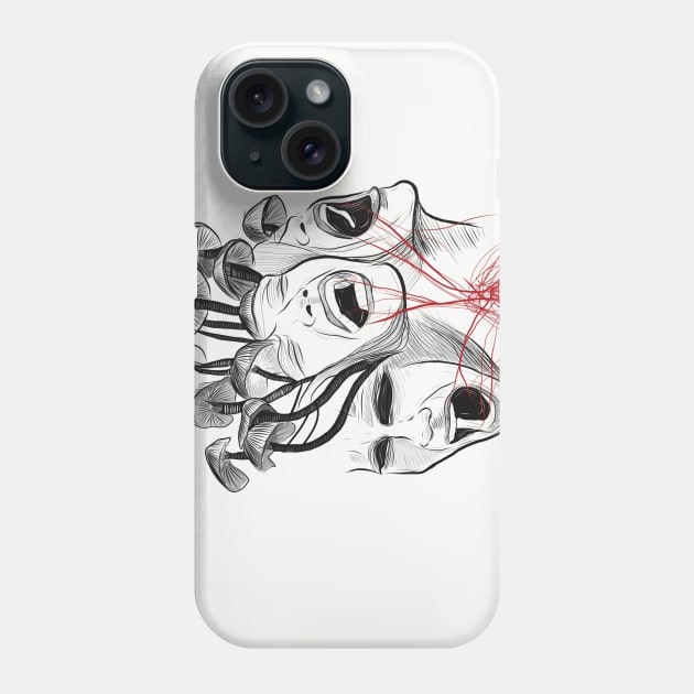 Mushrooms Phone Case by DemoNero