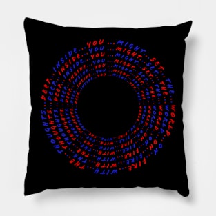 World On Fire Pillow