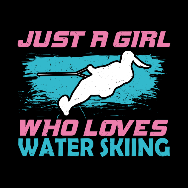 Water Ski Skiing Girl Gift by Dolde08