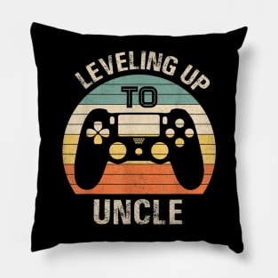 Leveled Up To Uncle 2023 Pillow