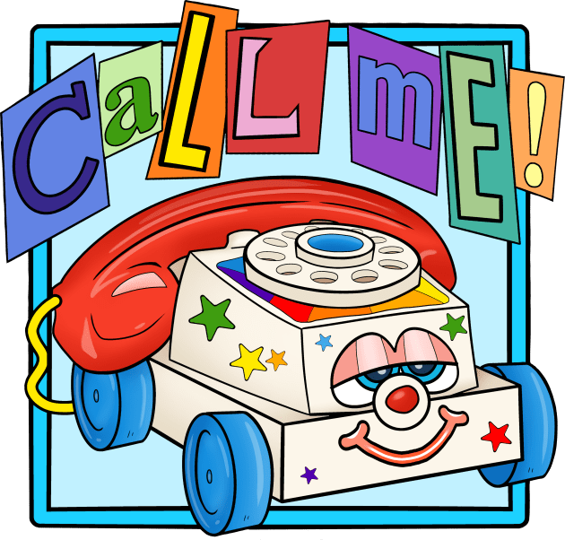 Call Me! (Blue background) Kids T-Shirt by Psych0kvltz