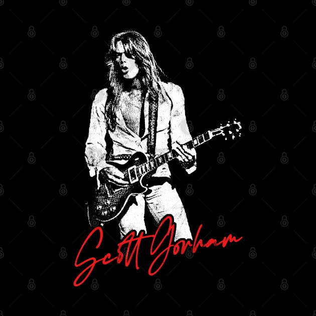 Scott Gorham / Vintage-Look Design by DankFutura