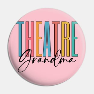 Theatre Grandma Pin