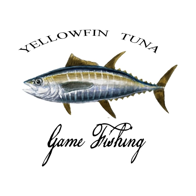 Yellowfin Tuna by PeggyNovak